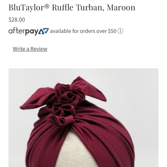 Blu Taylor turban 0-6 months 💜 - Picture 2 of 8